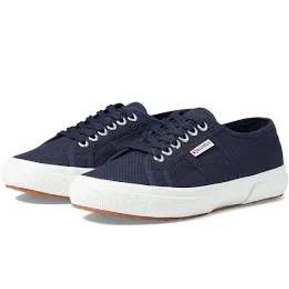 Superga 2750 Cotu Classic Black Canvas Sneakers EU 40/US Womens 9